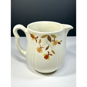 PITCHER Beverage‎ VINTAGE HALLS SUPERIOR JEWEL TEA AUTUMN LEAF 6"